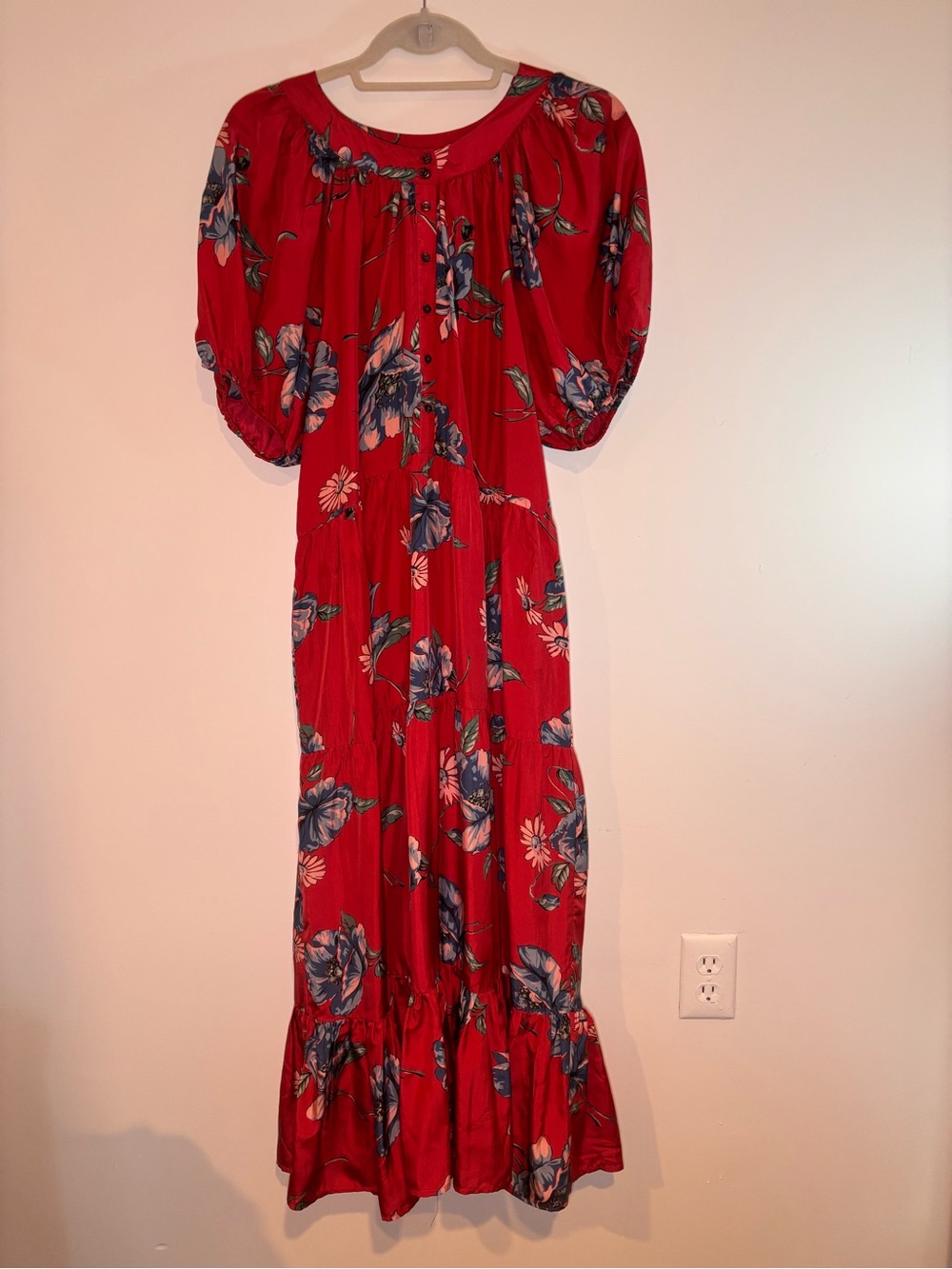 The Great - The Afternoon Dress in Silk Garden Pasture Floral size 3